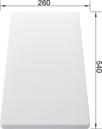 krájecí deska plastová 540x260x20