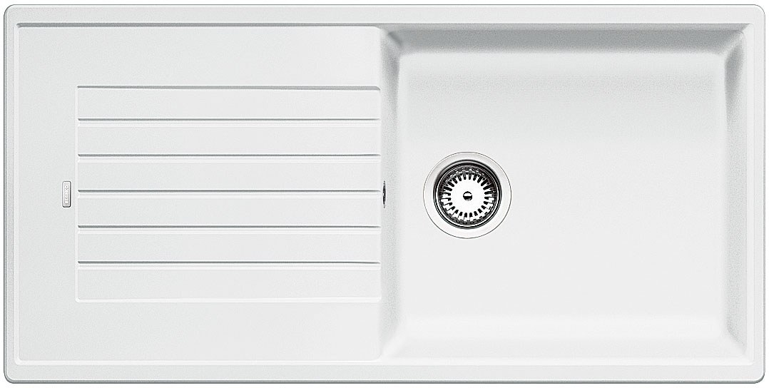 Küchen-Spüle Blanco Zia XL 6 S Weiß, ohne Exzenter