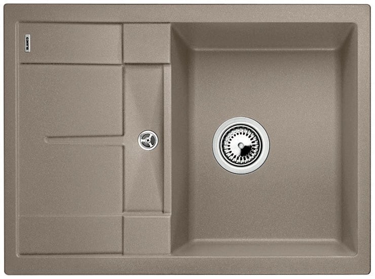 Kuchyňský dřez Blanco Metra 45 S Compact Tartufo, bez excentru