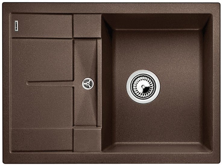 Kuchyňský dřez Blanco Metra 45 S Compact Kávová, bez excentru