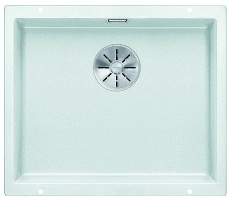 Küchenspüle Blanco Subline 500-U Weiß, ohne Griff