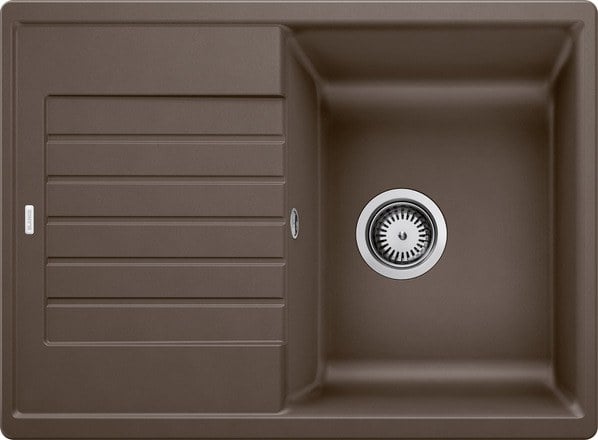 Küchen‑Spüle Blanco Zia 45 S Compact Kávová, ohne Exzenter