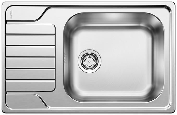 Küchen-Spüle Blanco Dinas XL 6 S Compact gebürstet, ohne Exzenter