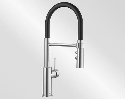 Kuchyňská baterie Blanco Catris-S Flexo PVD steel