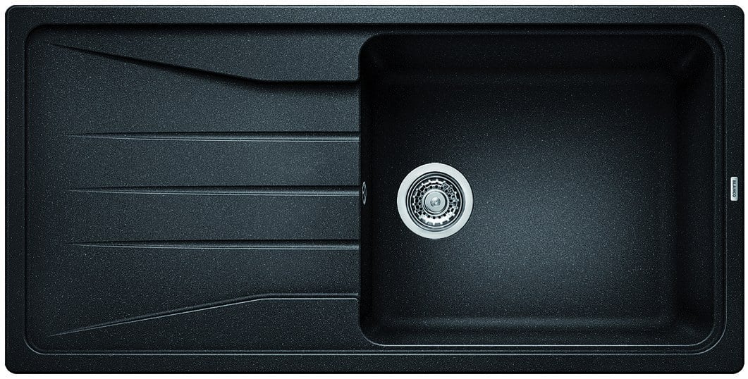 Granite kitchen sink Blanco SONA XL 6 S Silgranit, black