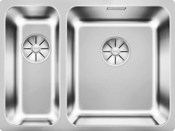 Küchen-Spüle Blanco Solis 340/180-U gebürstet, rechts