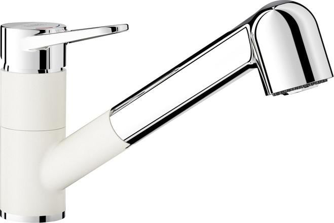 Kuchyňská baterie Blanco Wega II-S Chrom/Bílá