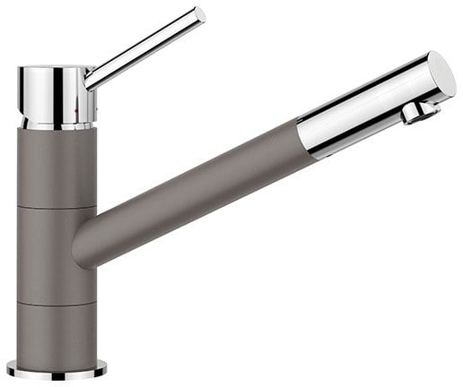 Kuchyňská baterie Blanco KANO 526950 šedá vulkán/chrom