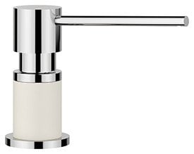Dávkovač saponátu Blanco Lato Chrom/Bílá soft