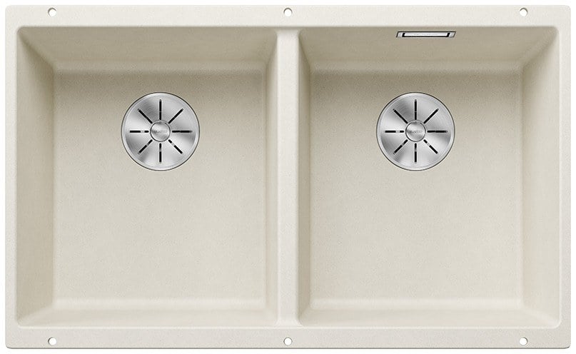 Kitchen sink Blanco Subline 350/350-U White soft