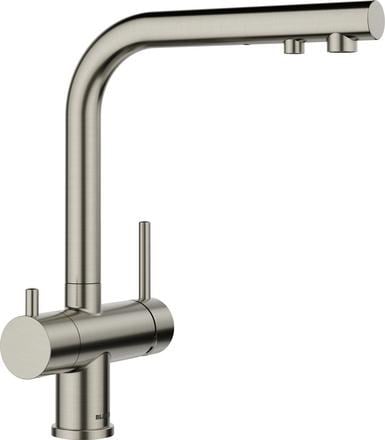 Kuchyňská baterie třícestná Blanco FONTAS II satin platinum