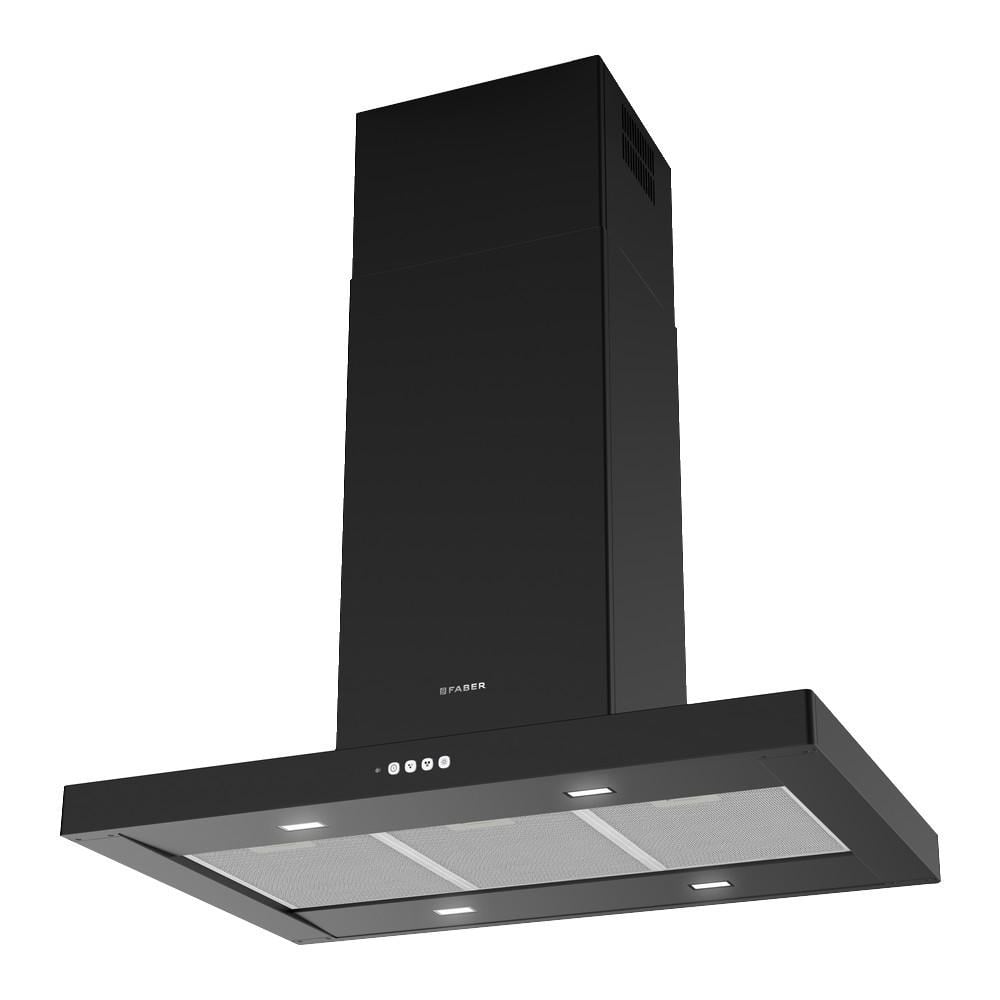 Digestoř ostrůvková Faber STILO COMFORT ISOLA BK MATT A90