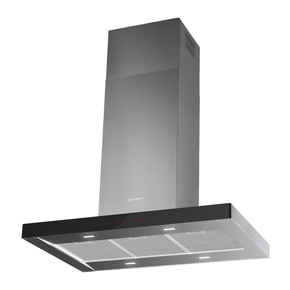 Digestoř ostrůvková Faber STILO GLASS SMART ISOLA X/BK A90