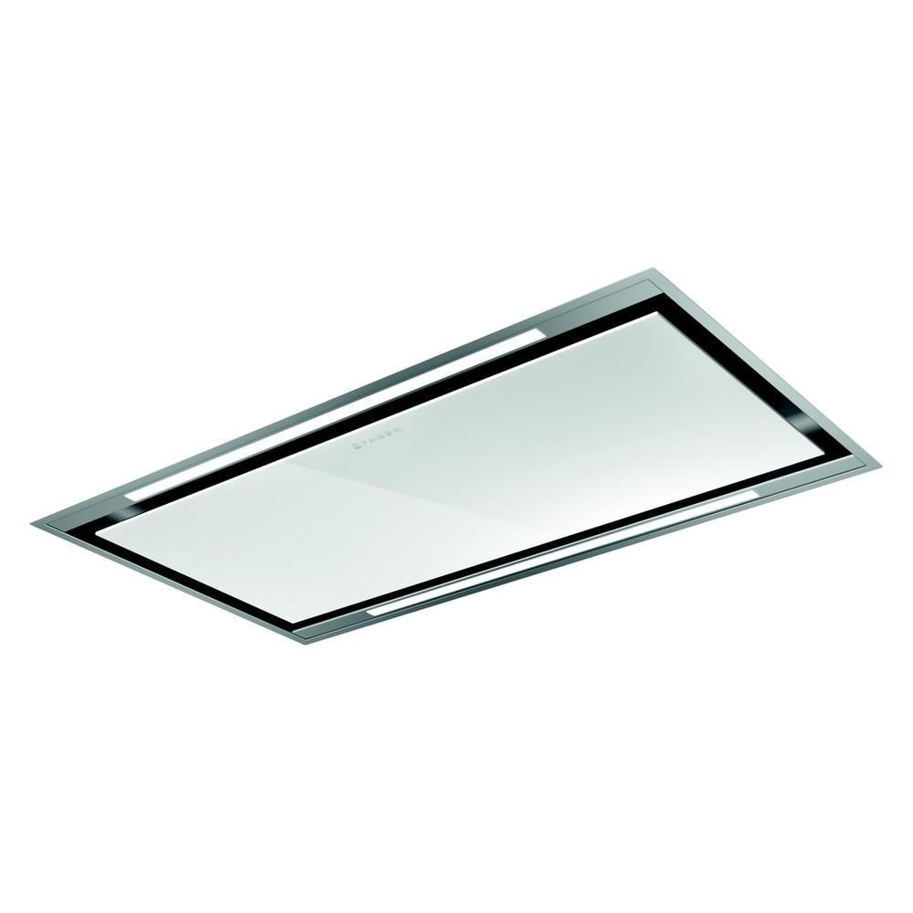 Digestoř ostrůvková Faber HEAVEN GLASS LIGHT WH FLAT KL A90