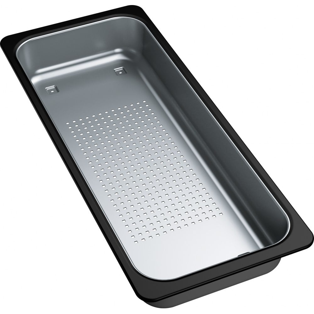 Miska 112.0520.497, nerez/černý plast