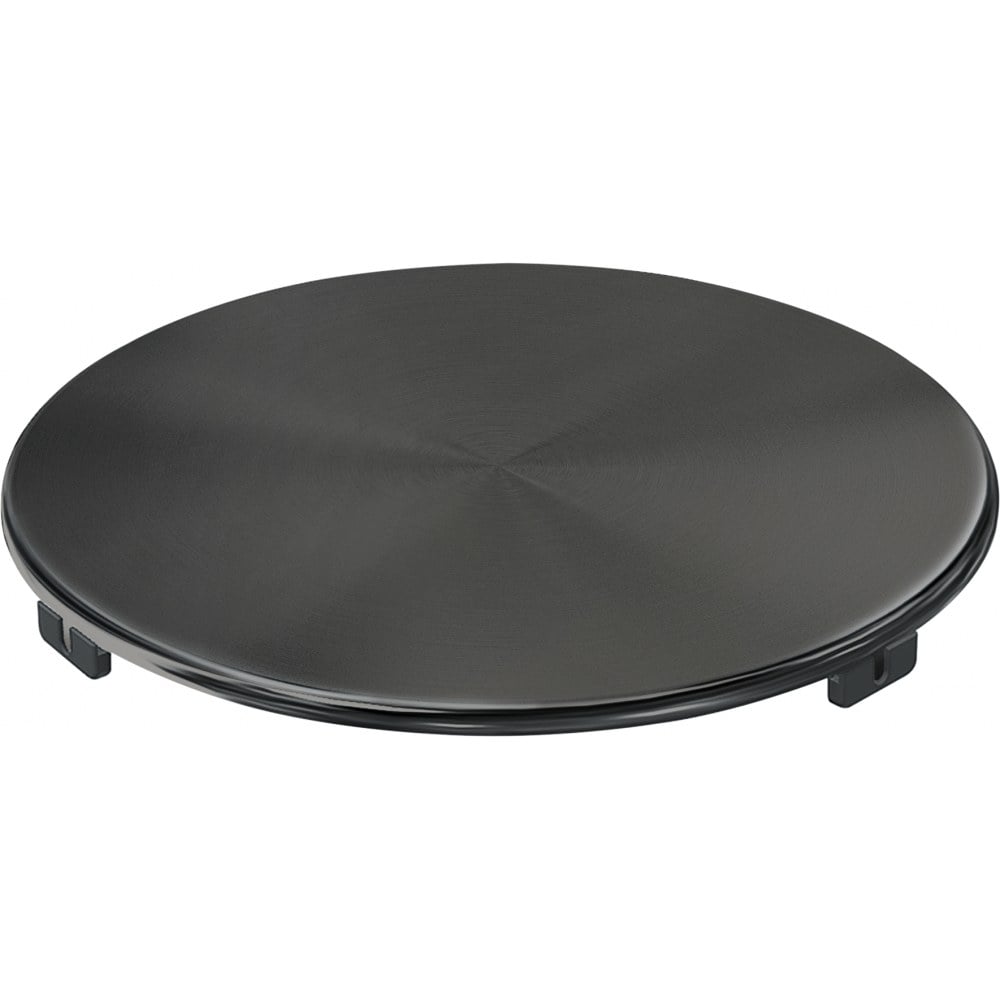 Krytka ventilu Celonerez Antracit, kulatá