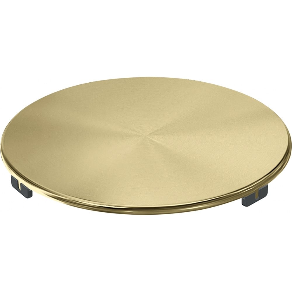 Krytka ventilu Franke 112.0717.470, kulatá, Celonerez zlatá