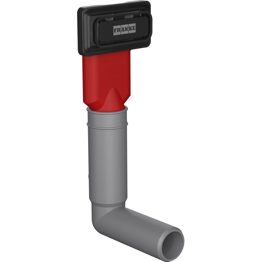 Hranatý skrytý přepad Franke Colorline, Matná černá