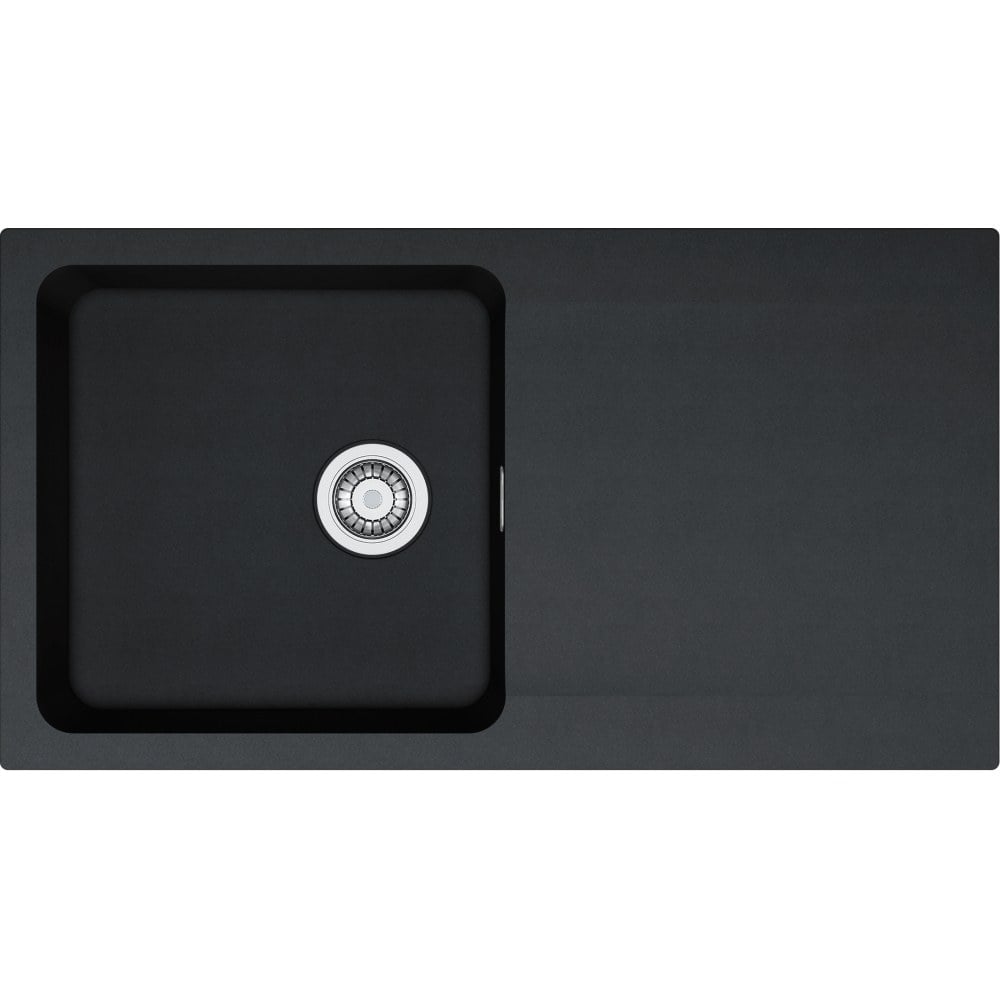 Küchen‑Tectonit‑Einzelspüle Franke Orion OID 611 Schwarz