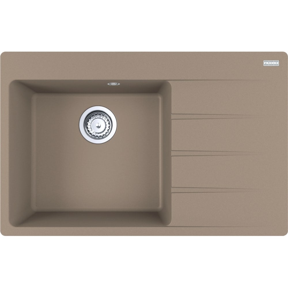 Kuchyňský fragranitový jednodřez Franke Centro CNG 611-78 TL/2 Kašmír, levý