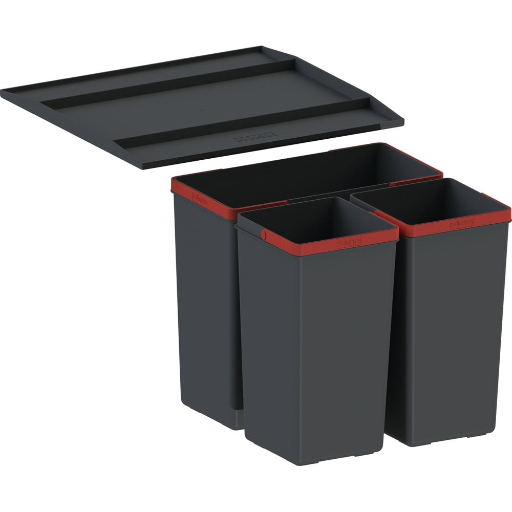 EASYsort 450-1-2, do zásuvky, 1x 14,5 L + 2x 7,5 L