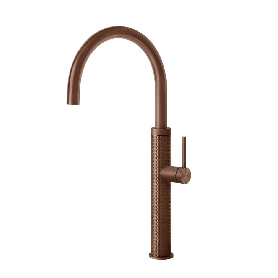 Kuchyňská baterie Gessi 60018-708 46,5 cm kolekce Meccanica 316 Copper Brushed PVD