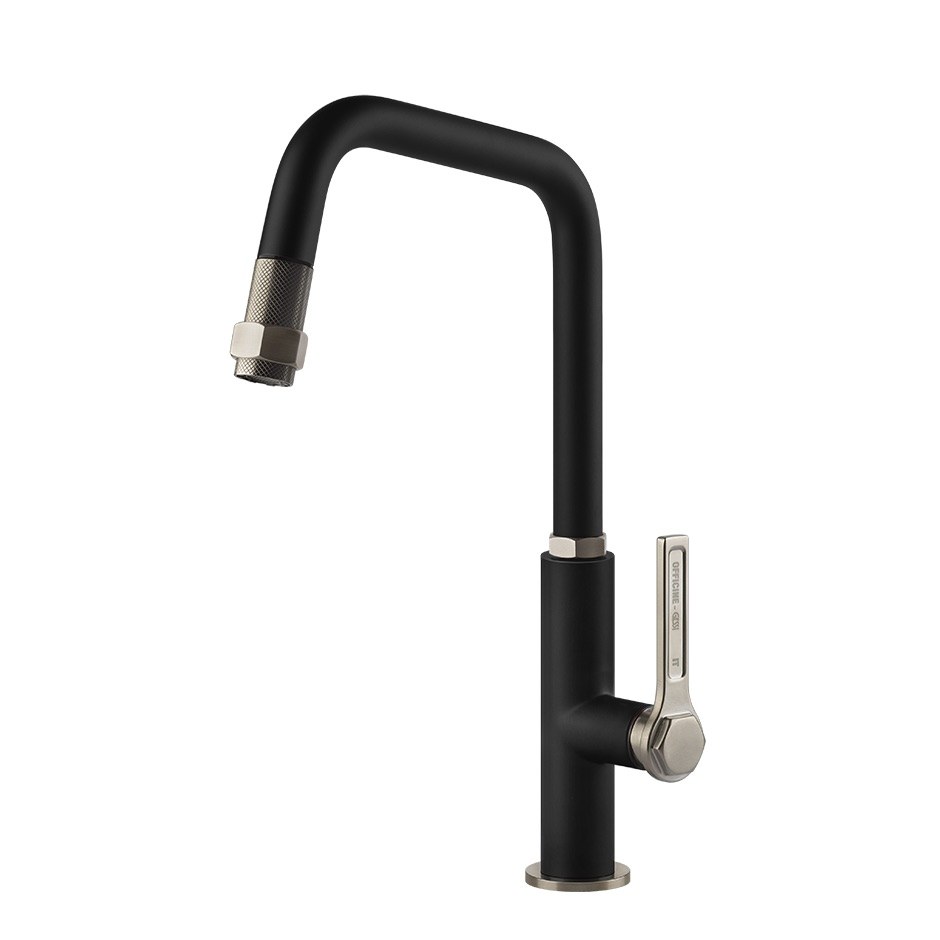 Kuchyňská baterie  Gessi 60053-599 37,9 cm z kolekce Officine Matt Black