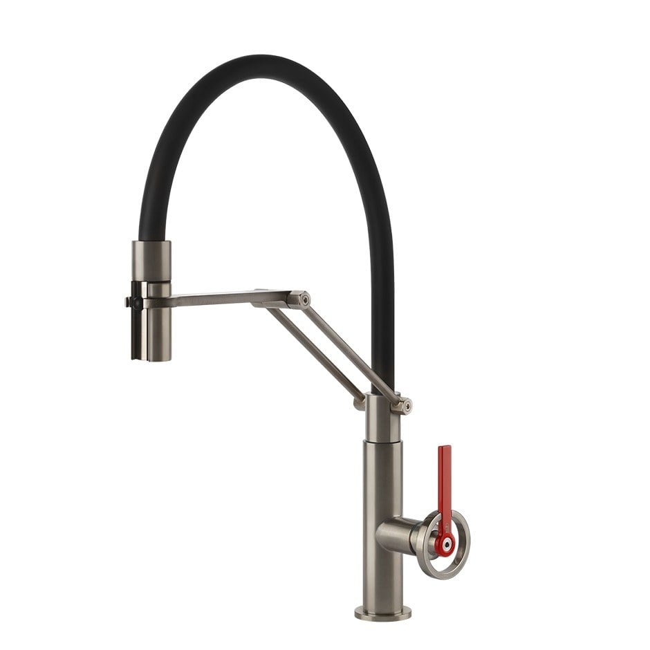 Kuchyňská baterie Gessi Semi-Pro z kolekce Officine 60205-149 48.7 cm Finox