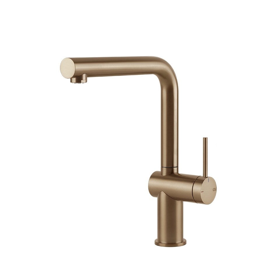 Kuchyňská multifunkční baterie Gessi 60431-726 29,6 cm Warm Bronze Brushed PVD