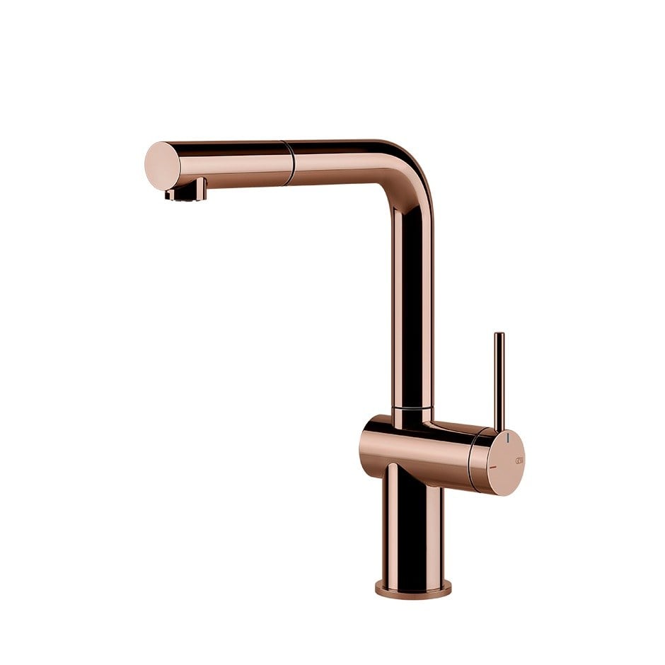 Kuchyňská baterie  Gessi 60433-030 29,3 cm z kolekce Inedito Copper PVD