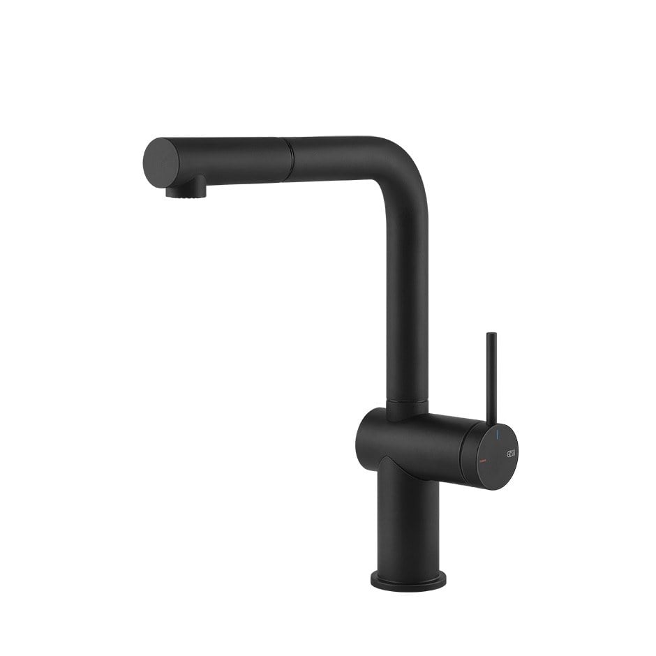 Kuchyňská baterie  Gessi 60433-299 29,3 cm z kolekce Inedito Matte Black