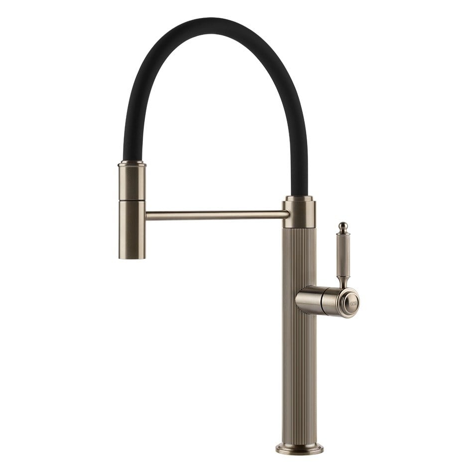 Kuchyňská baterie Gessi Semi-Pro z kolekce Venti20 60634 149 Finox Brushed Nickel