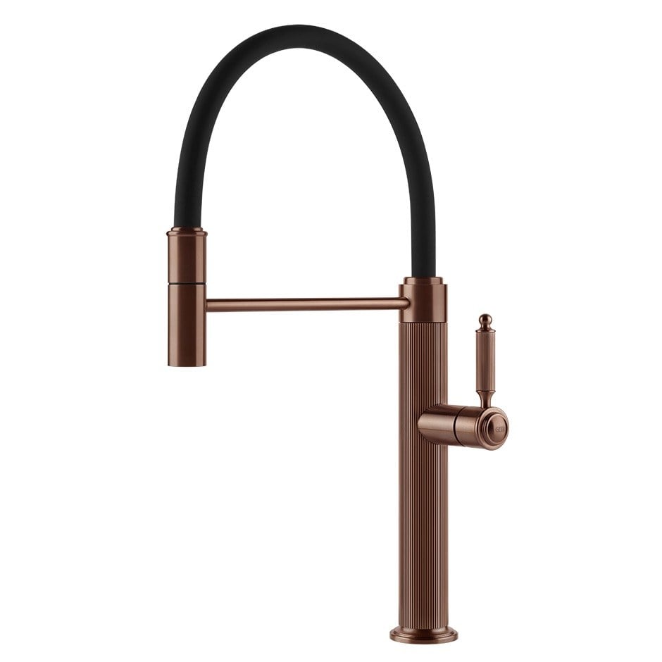 Kuchyňská baterie Gessi Semi-Pro z kolekce Venti20 60634 708 Copper Brushed Pvd