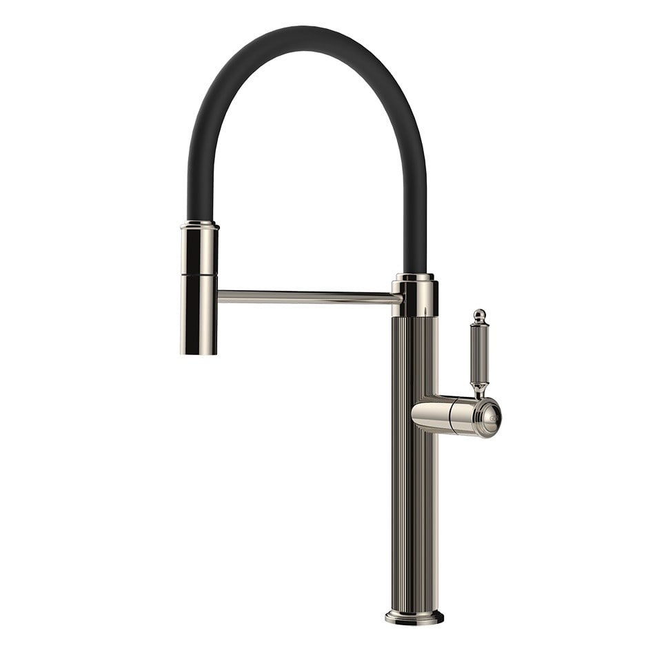 Kuchyňská baterie Gessi Semi-Pro z kolekce Venti20 60634 720 Nickel Pvd