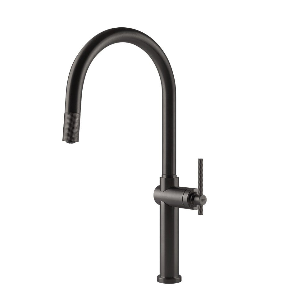 Küchenarmatur Gessi 60672-707 42,9 cm aus der Kollektion Habito Black Metal Brushed PVD