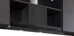 Vestavný odsavač par 90 cm Siemens LJ97BDP65 černá matná