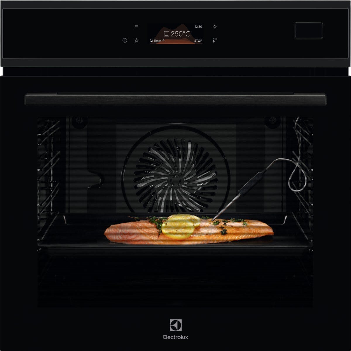 Electrolux EOB8S39H – Vestavná parní trouba 800 SteamBoost, černé sklo – výprodej Sykora