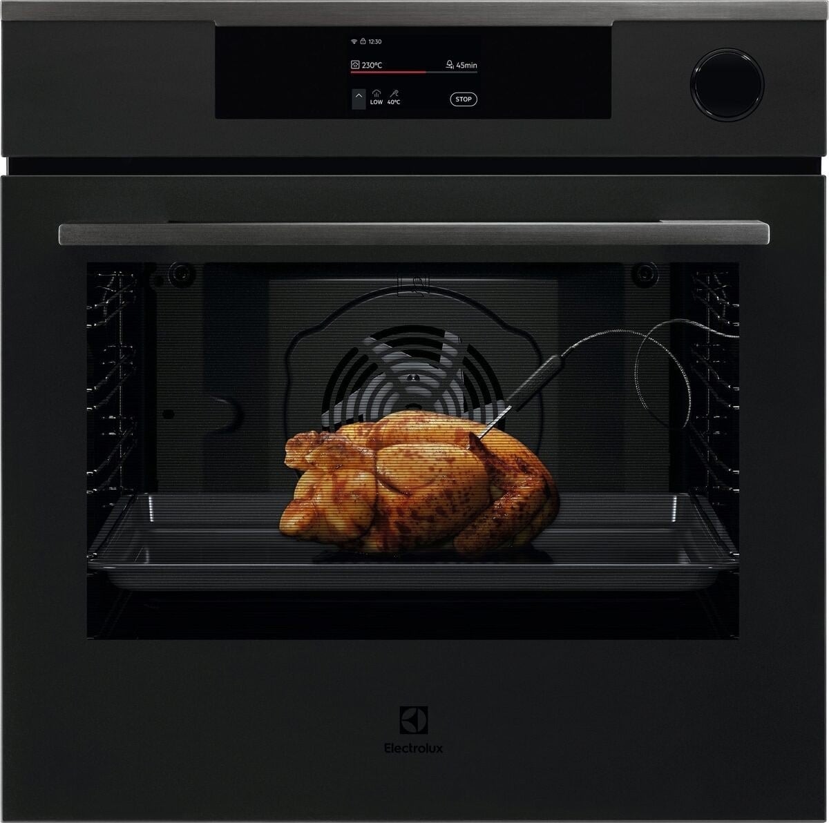 Vestavná parní trouba Electrolux KOCAP3XT Black matt