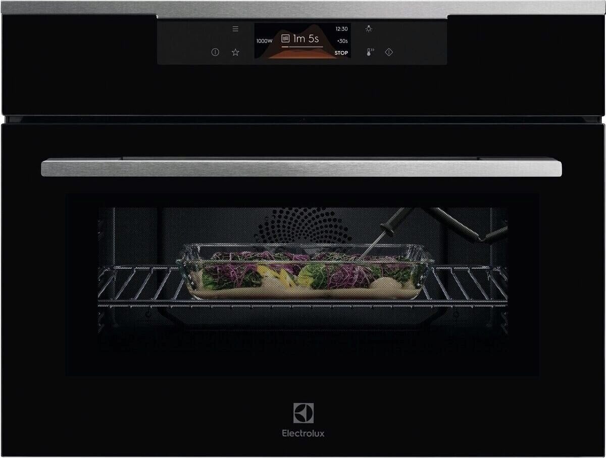Vestavná kompaktní mikrovlnná trouba s horkým vzduchem Electrolux KVLBE09X