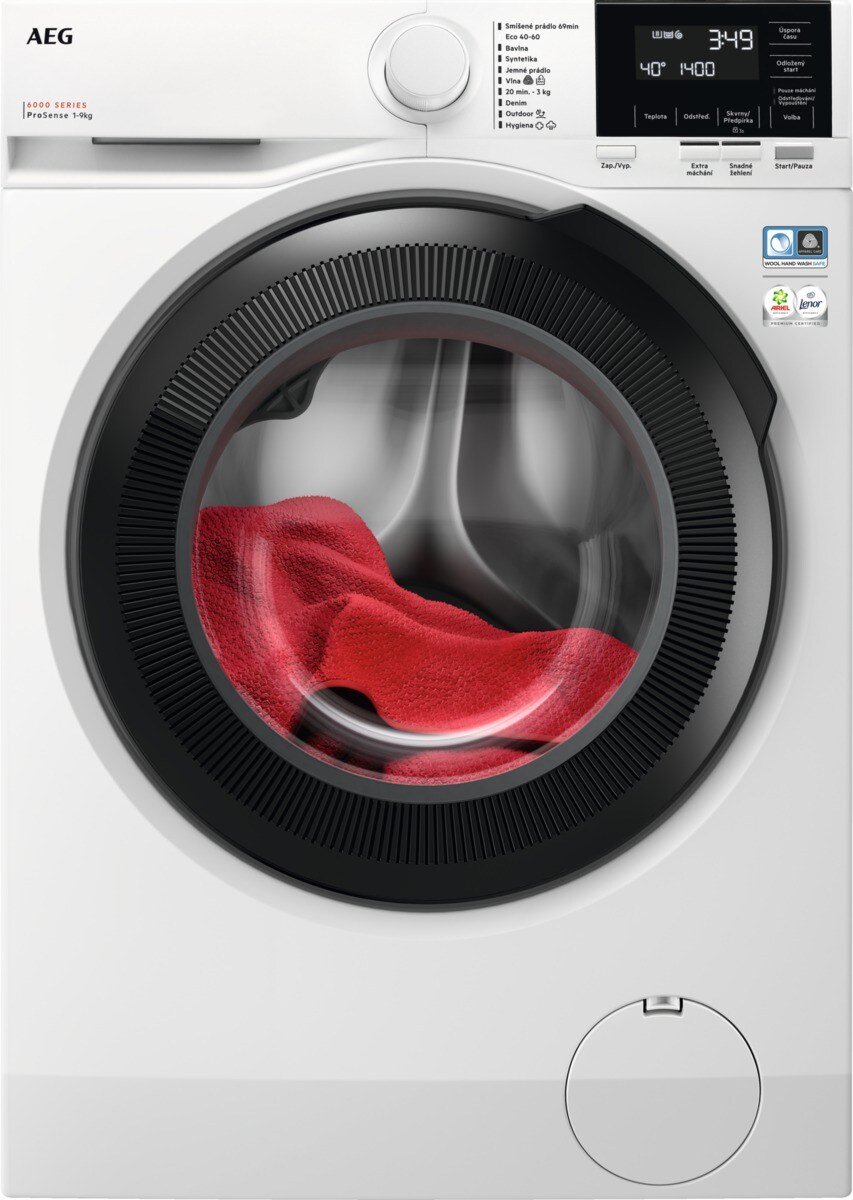 Pračka předem plněná AEG LFR61944BC 6000 ProSense®
