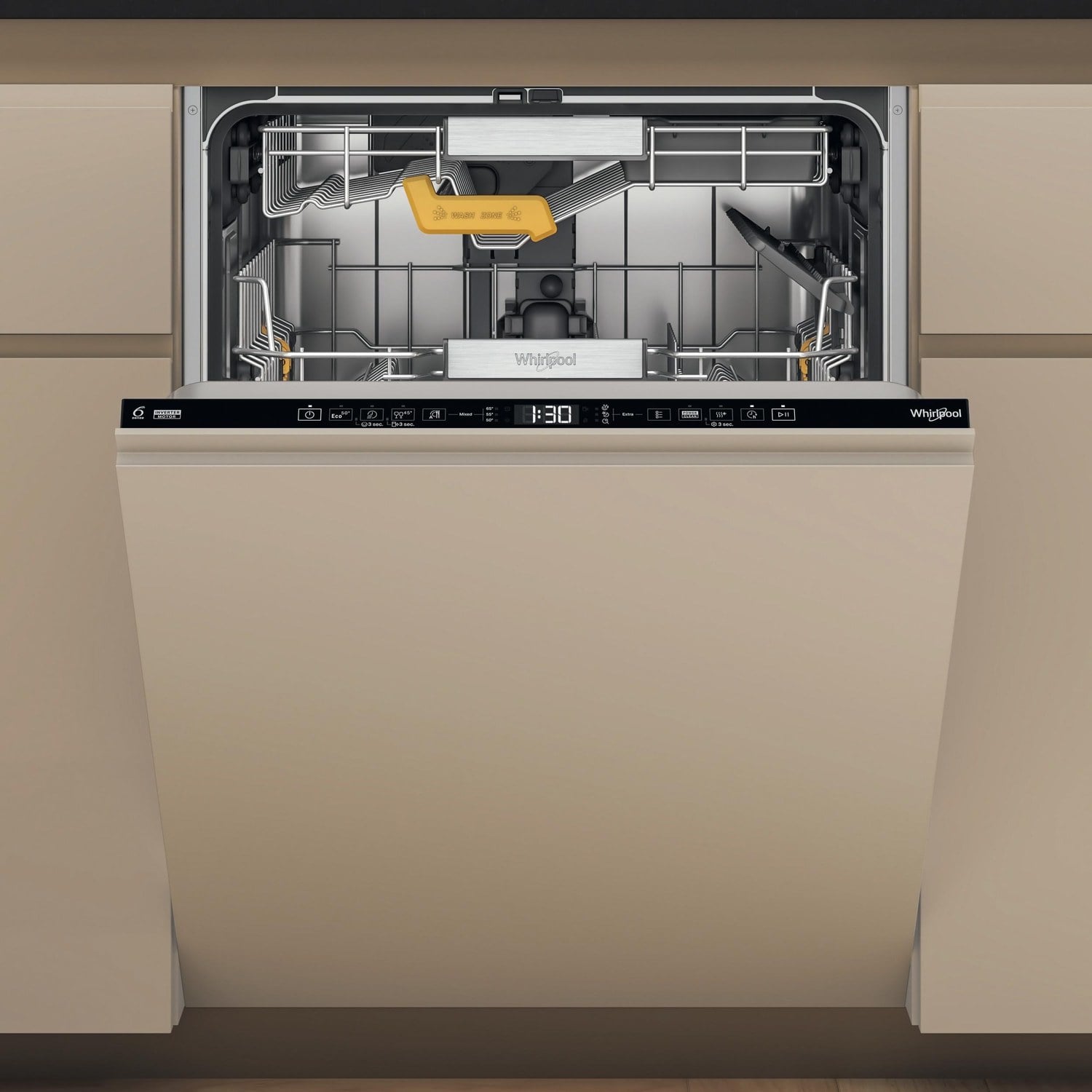 Plně vestavná myčka 60 cm Whirlpool W8IHT58TS