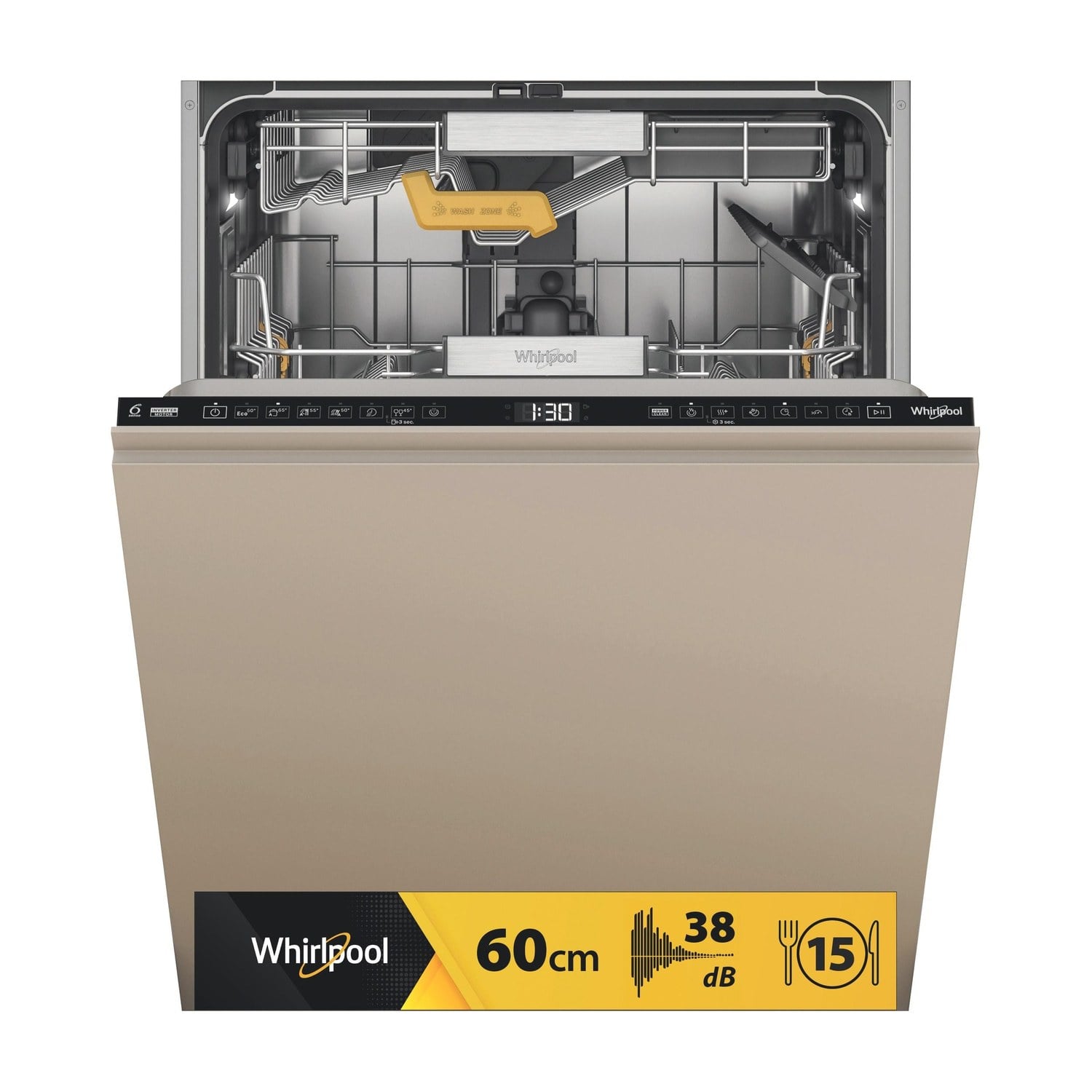 Myčka plně vestavná Whirlpool WH8IA15AM3TUS0