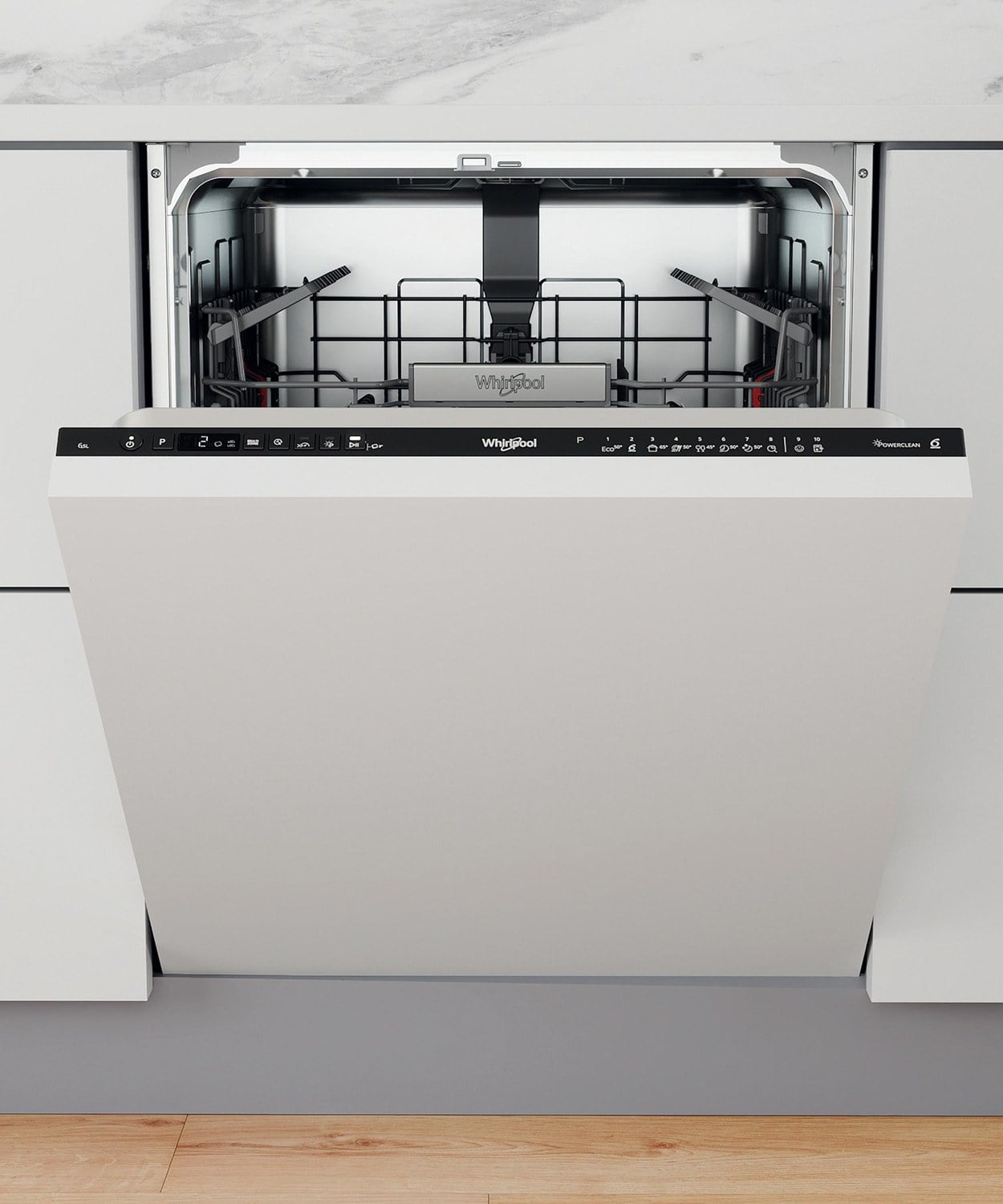 Myčka plně vestavná Whirlpool WIO3T133PE6.5