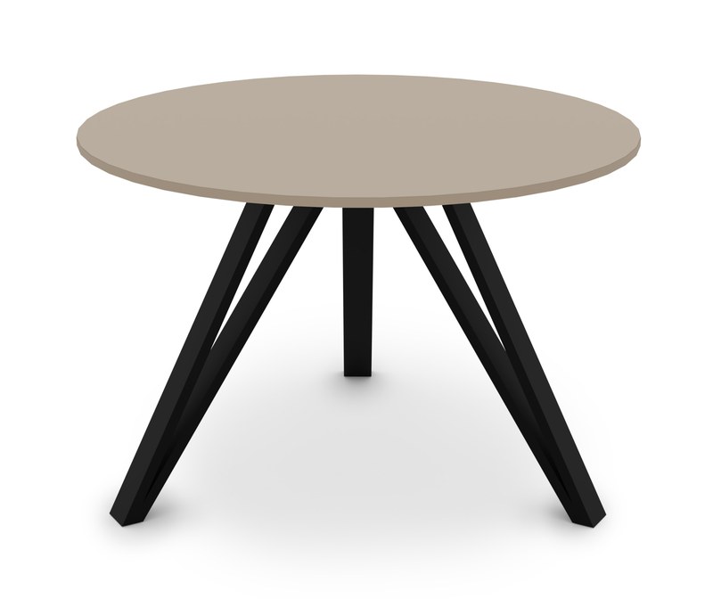 Jídelní stůl AXEL Sykora® Design Champagne, lak, 110 x 110 cm