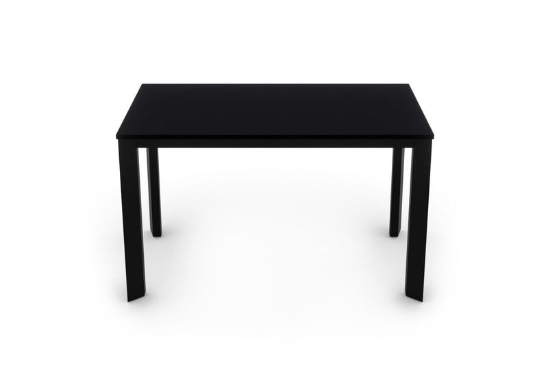 Jídelní stůl EDGY Sykora® Design Black Graphite, lak, 130 x 80 cm