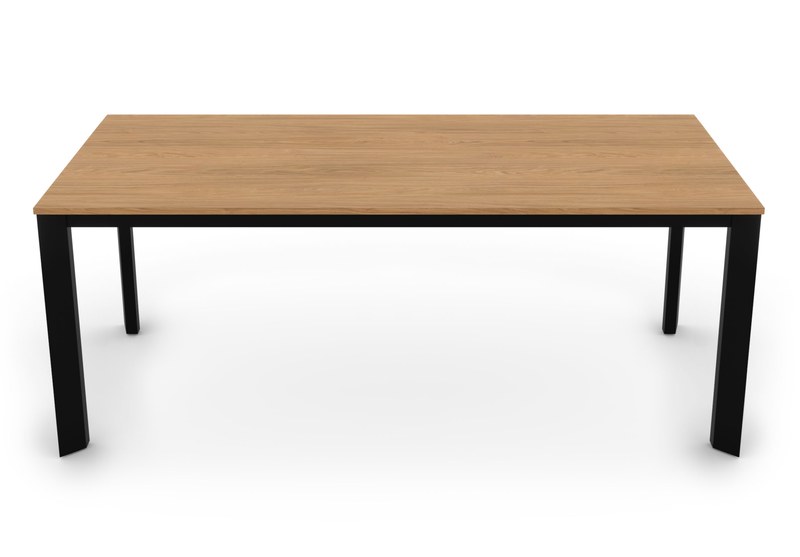 Jídelní stůl EDGY Sykora® Design Dub Casella PŘÍRODNÍ, LTD, 200 x 100 cm