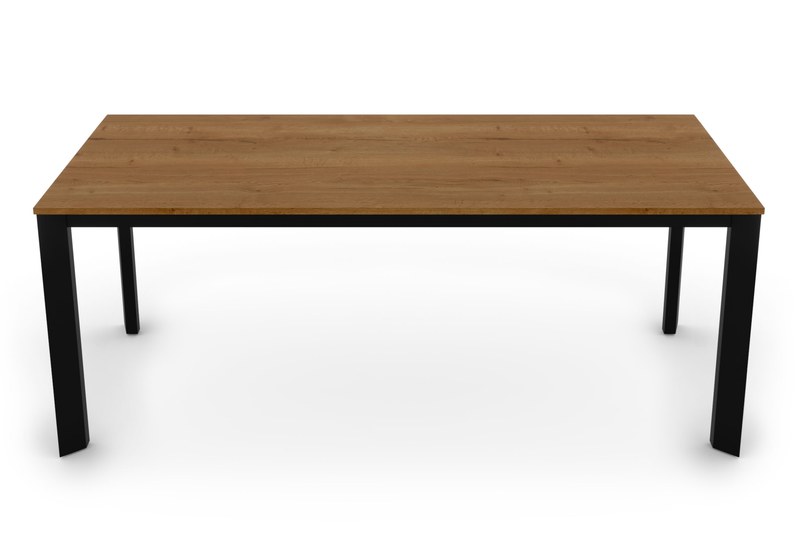 Jídelní stůl EDGY Sykora® Design Dub Cognac, LTD, 200 x 100 cm