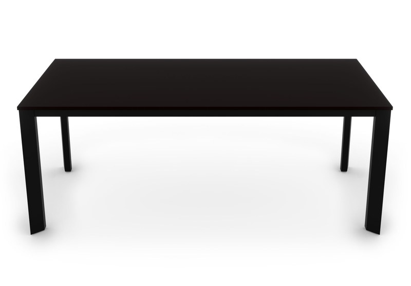 Jídelní stůl EDGY Sykora® Design Terra Brown, lak, 200 x 100 cm