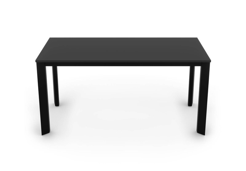 Jídelní stůl EDGY Sykora® Design Truffle Brown, lak, 160 x 80 cm