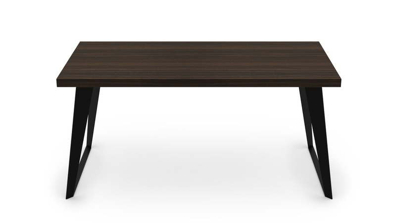 Jídelní stůl ICON Sykora® Design Ořech Notte, LTD 36 mm, 160 x 80 cm